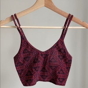 Patterned Crop top